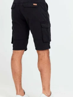 Indicode Hosen<Herren Cargoshorts - IDCosta schwarz uni