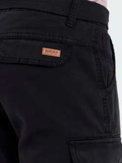 Indicode Hosen<Herren Cargoshorts - IDCosta schwarz uni