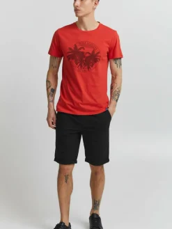 11 Project Hosen<Herren Cargoshorts - PRLinos schwarz uni