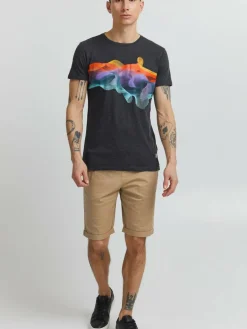 11 Project Hosen<Herren Cargoshorts - PRLinos braun uni