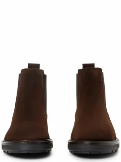 Marc O'Polo Boots & Stiefeletten<Herren Chelsea Boots aus Leder schoko schwarz uni