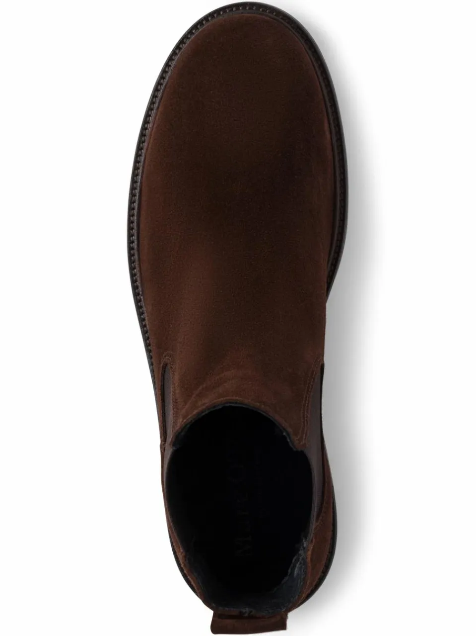 Marc O'Polo Boots & Stiefeletten<Herren Chelsea Boots aus Leder schoko schwarz uni