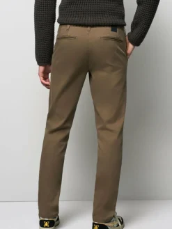 MEYER Hosen<Herren Chino - M5 braun uni