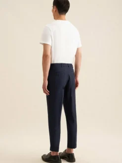 Seidensticker Hosen<Herren Chino - Uni blau uni