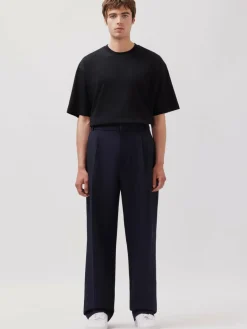 Studio Seidensticker Anzüge<Herren Chino - Uni blau uni