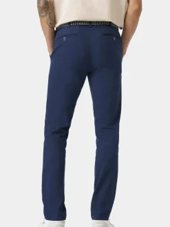 MEYER Hosen<Herren Chino BONN Art.1-8121 blau uni