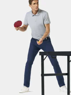 MEYER Hosen<Herren Chino BONN Art.1-8121 blau uni