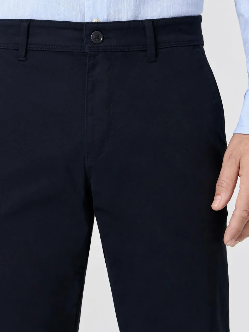 Roy Robson Hosen<Herren Chinohose marine uni