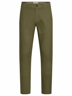 BLEND Hosen<Herren Chinohose - BHEDNAN oliv uni