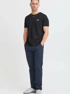 BLEND Hosen<Herren Chinohose - BHLPants blau uni