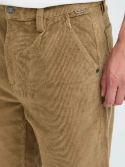 BLEND Hosen<Herren Chinohose - BHMADDOX-Cord beige strukturiert
