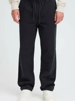 BLEND Hosen<Herren Chinohose - BHMILES Wovenpant schwarz uni