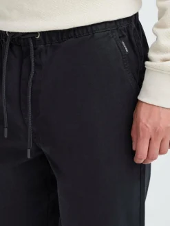 BLEND Hosen<Herren Chinohose - BHMILES Wovenpant schwarz uni