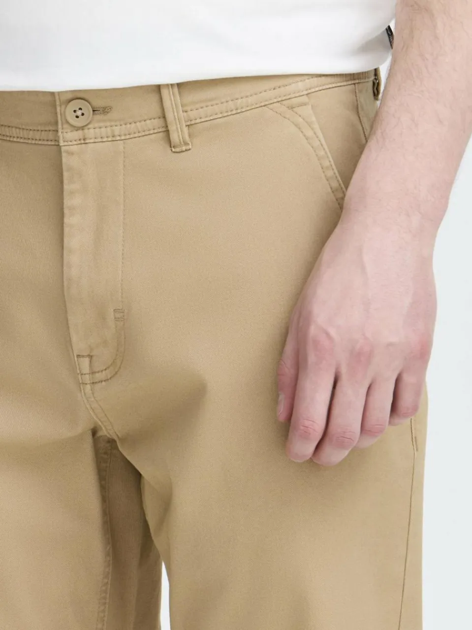 BLEND Hosen<Herren Chinohose - BHMORGAN wovenpant beige uni