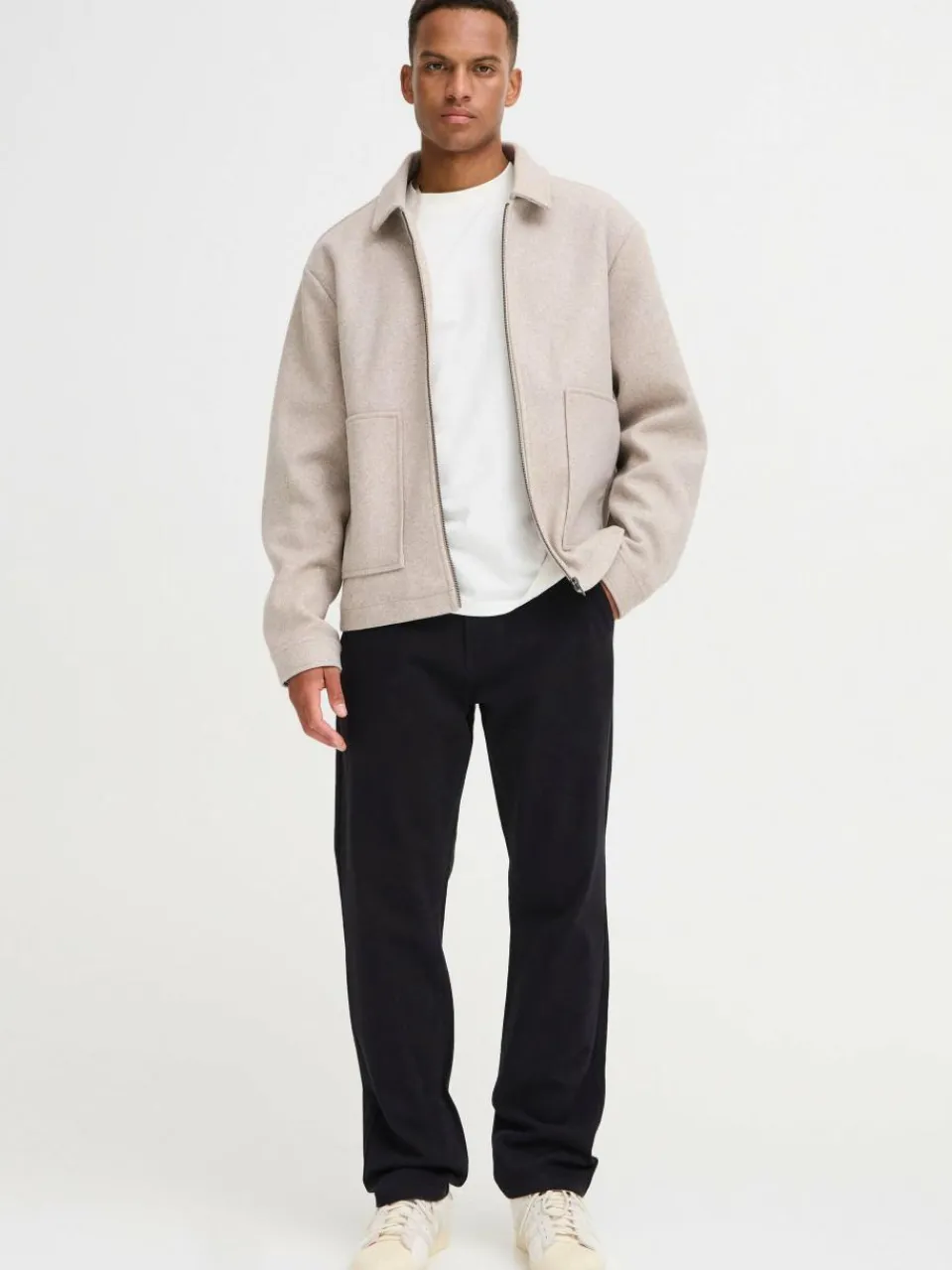 BLEND Hosen<Herren Chinohose - BHMORGAN wovenpant schwarz uni