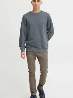 BLEND Hosen<Herren Chinohose - BHNIGHT grau uni