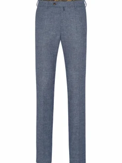 MEYER Hosen<Herren Chino-Hose - Bonn grau kariert