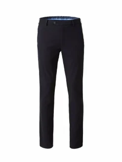 MEYER Hosen<Herren Chinohose - BONN blau uni