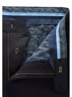 MEYER Hosen<Herren Chinohose - BONN blau uni