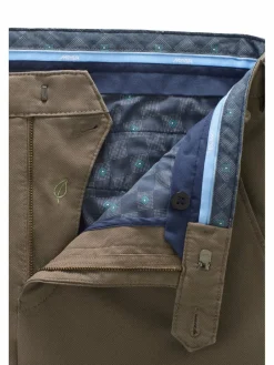 MEYER Hosen<Herren Chinohose - BONN braun uni