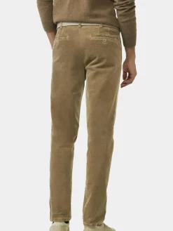 MEYER Hosen<Herren Chinohose - BONN ACTIVE braun uni