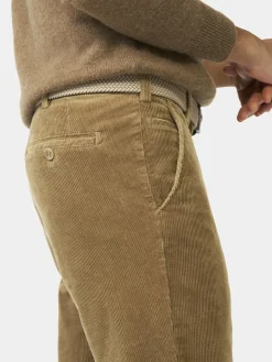 MEYER Hosen<Herren Chinohose - BONN ACTIVE braun uni