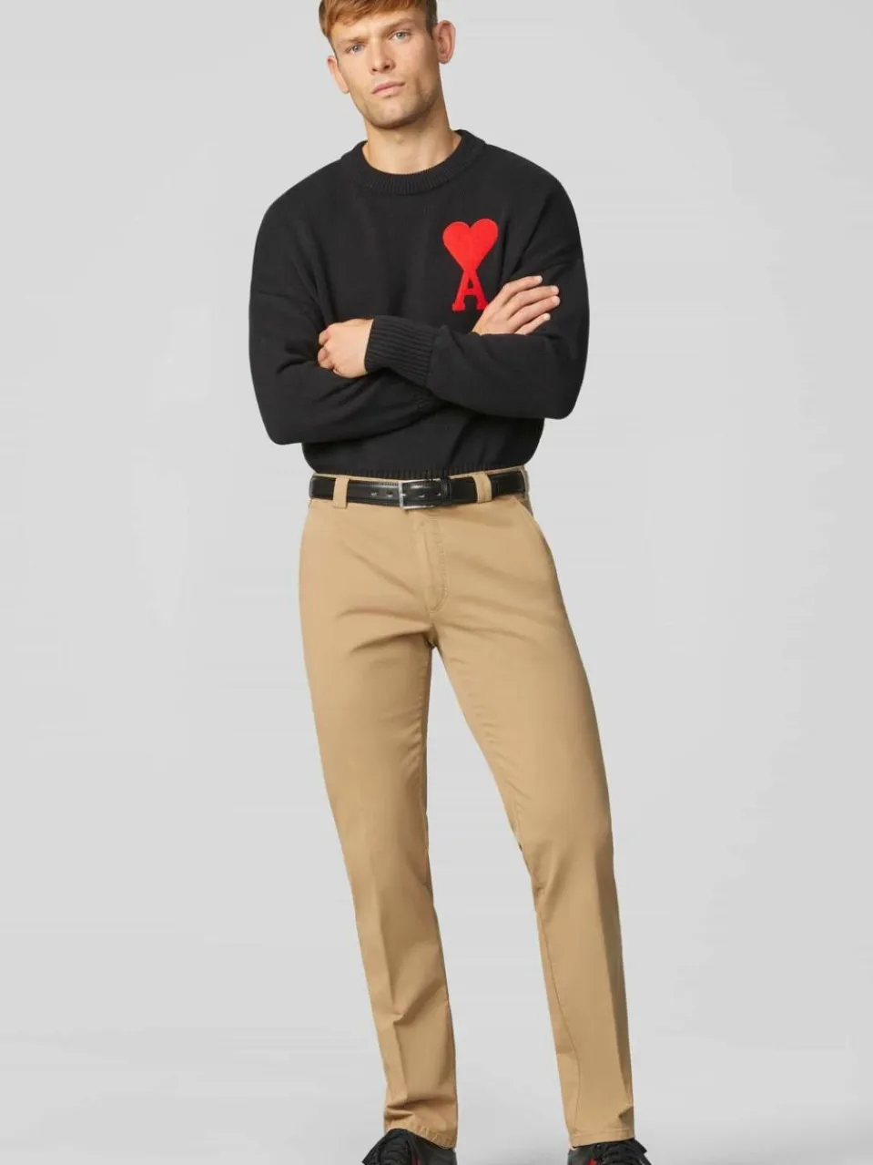 Herren MEYER Hosen>Herren Chinohose - Roma