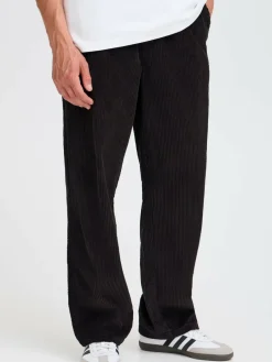 Solid Hosen<Herren Chinohose - SDALANN schwarz strukturiert