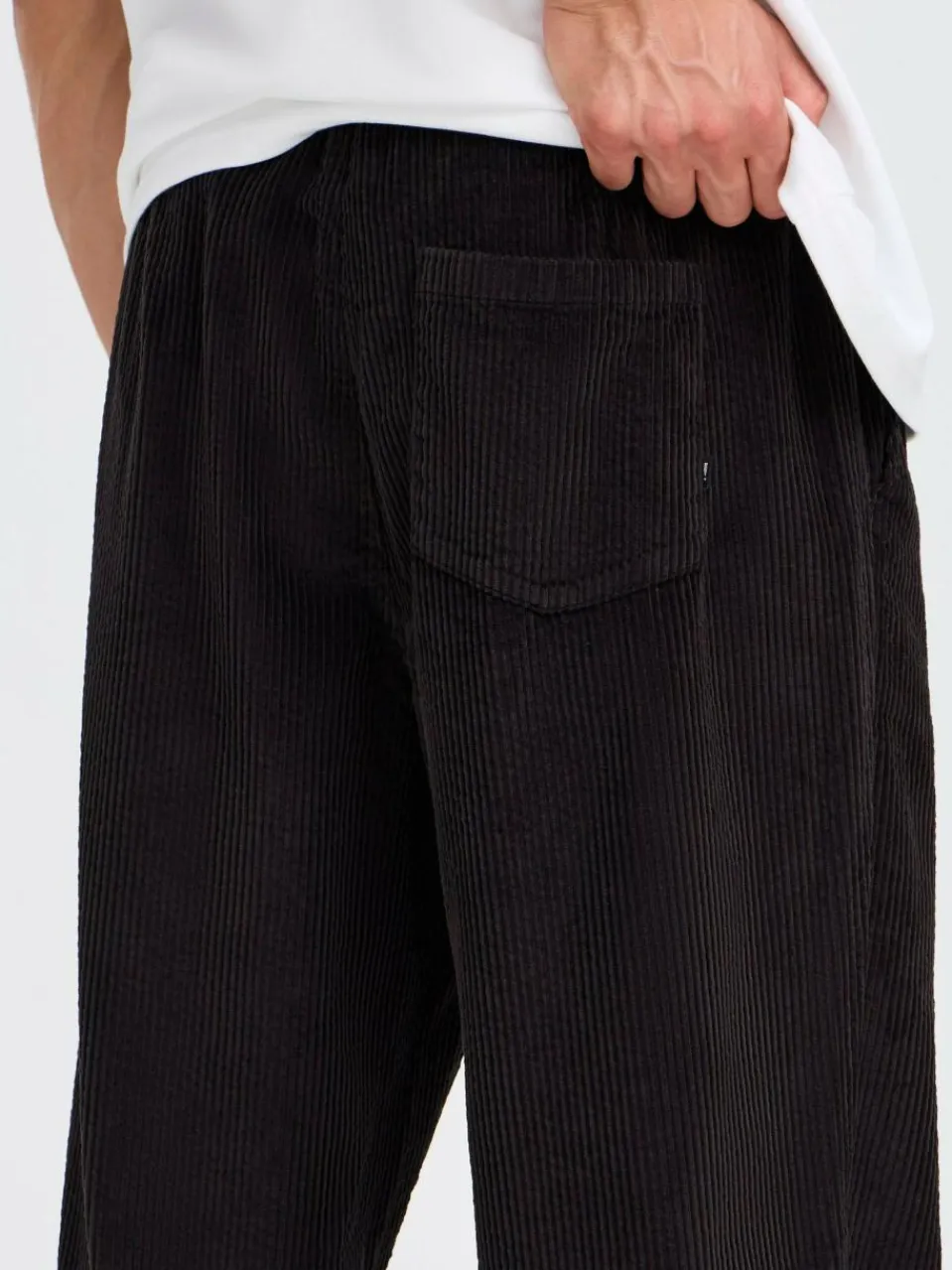 Solid Hosen<Herren Chinohose - SDALANN schwarz strukturiert