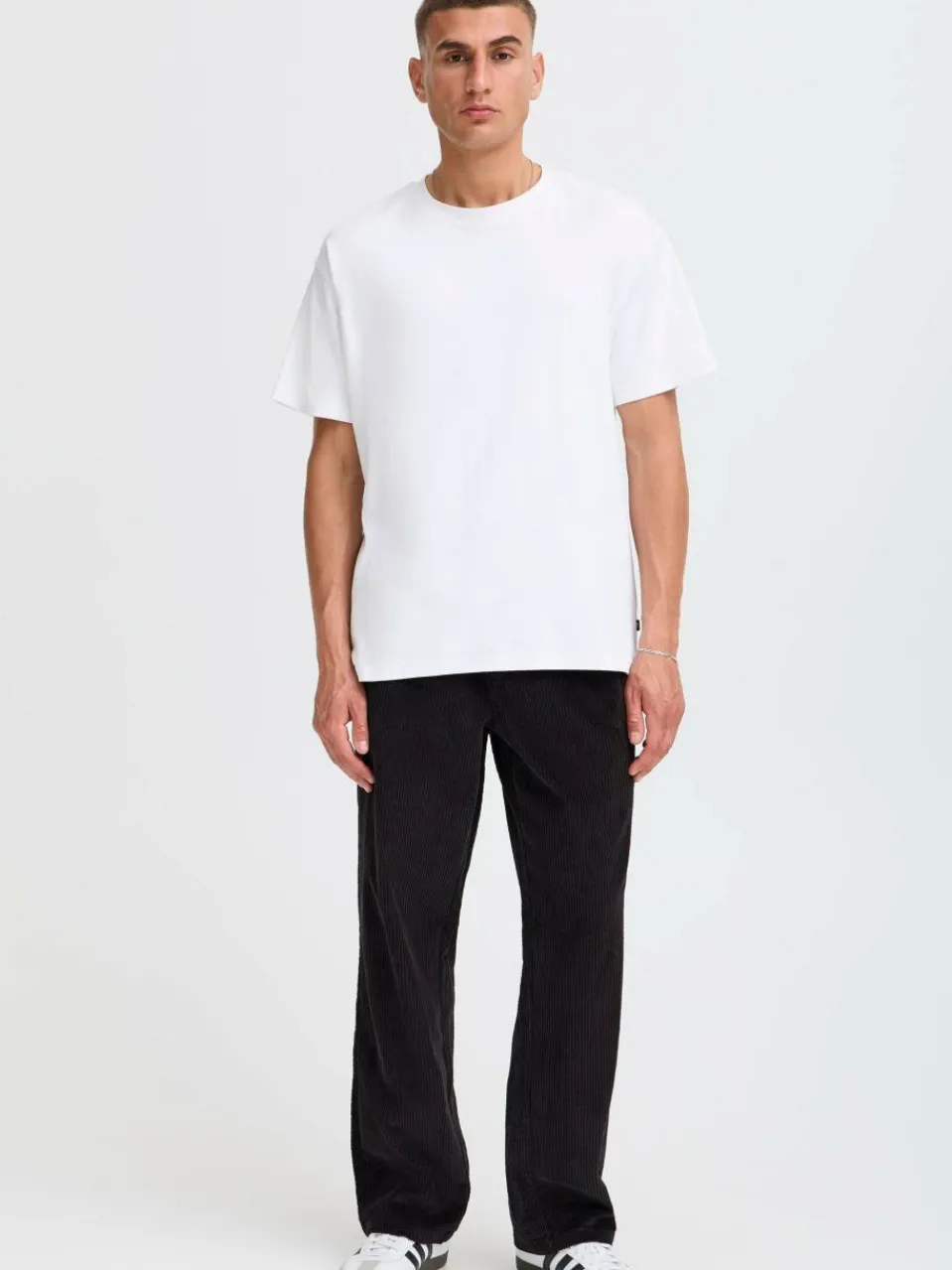 Solid Hosen<Herren Chinohose - SDALANN schwarz strukturiert