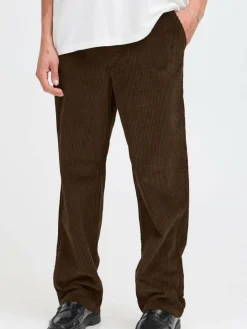 Solid Hosen<Herren Chinohose - SDALANN braun strukturiert