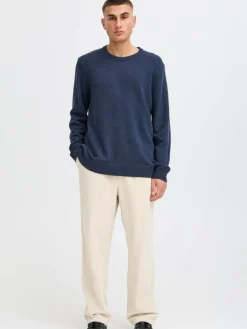 Solid Hosen<Herren Chinohose - SDALANN beige strukturiert