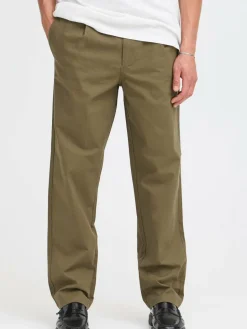 Solid Hosen<Herren Chinohose - SDLIAM grün gemustert