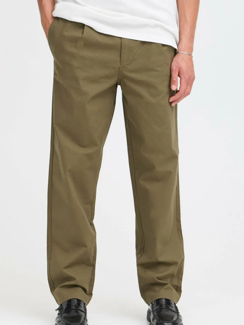 Solid Hosen<Herren Chinohose - SDLIAM grün gemustert