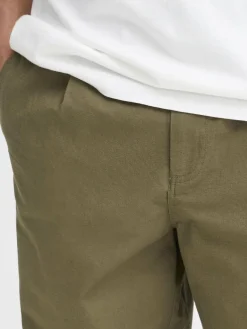 Solid Hosen<Herren Chinohose - SDLIAM grün gemustert