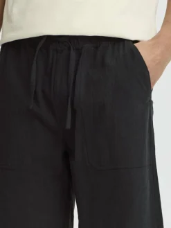 BLEND Hosen<Herren Chinoshorts - BHMORGAN schwarz uni