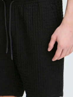 Kronstadt Hosen<Herren Chinoshorts - KSEarnest schwarz strukturiert