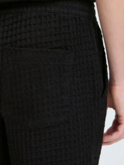 Kronstadt Hosen<Herren Chinoshorts - KSEarnest schwarz strukturiert