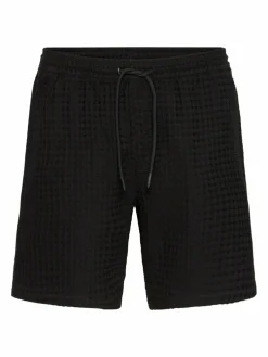 Kronstadt Hosen<Herren Chinoshorts - KSEarnest schwarz strukturiert