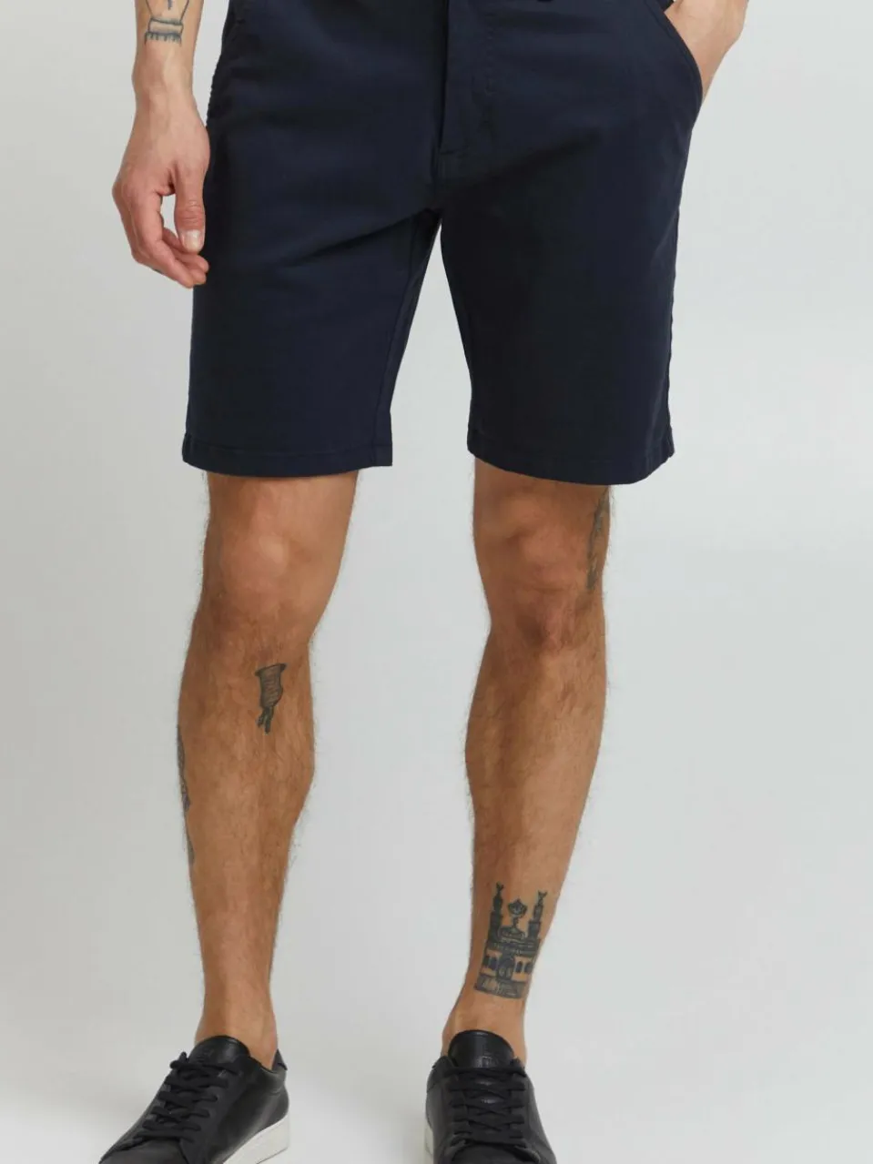 11 Project Hosen<Herren Chinoshorts - PRGalino blau uni