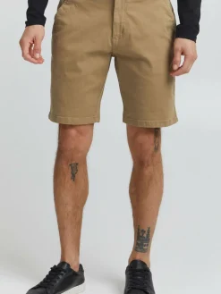 11 Project Hosen<Herren Chinoshorts - PRGalino braun uni