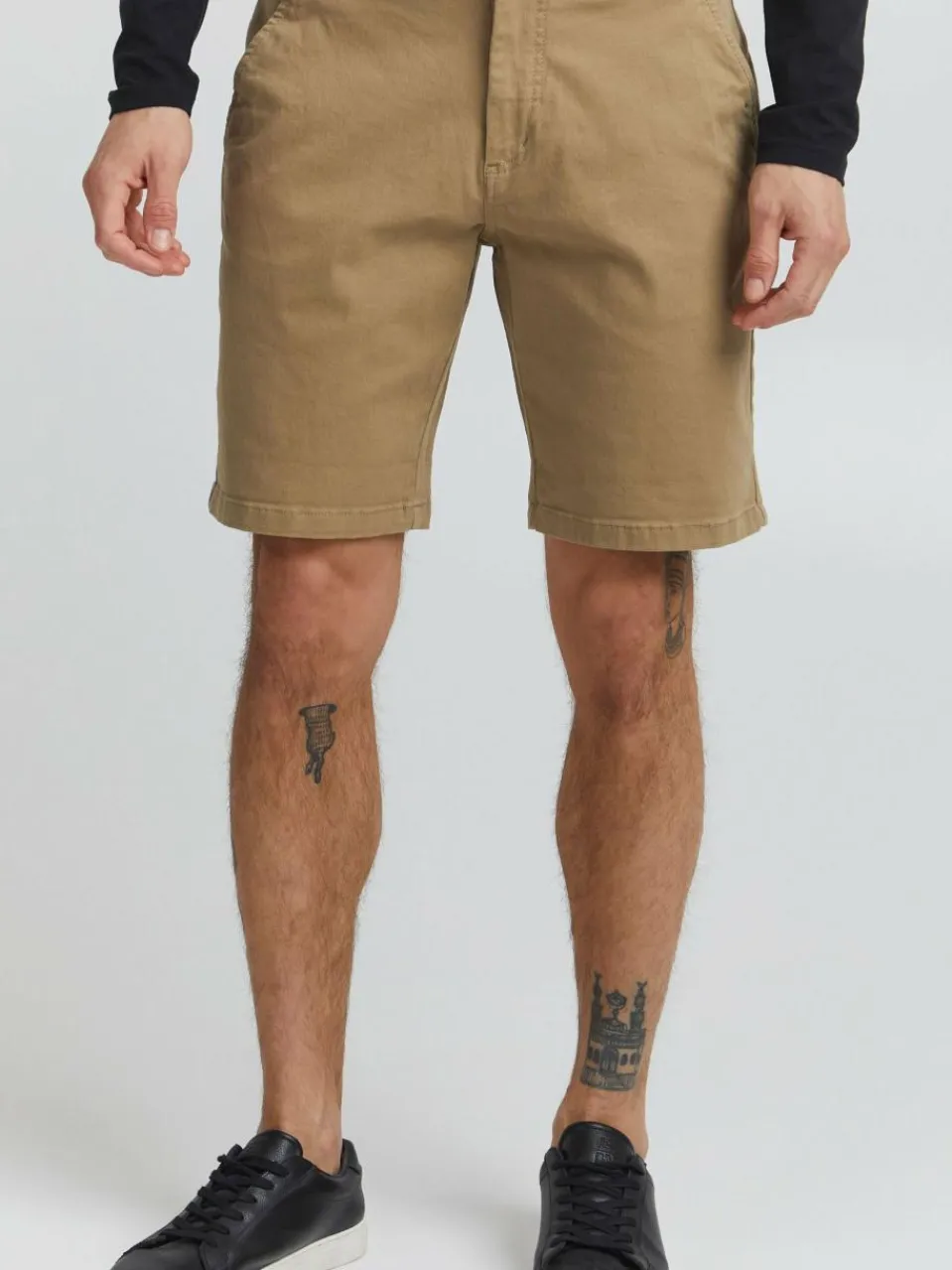 11 Project Hosen<Herren Chinoshorts - PRGalino braun uni