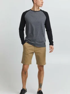 11 Project Hosen<Herren Chinoshorts - PRGalino braun uni