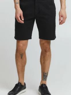11 Project Hosen<Herren Chinoshorts - PRGalino schwarz uni