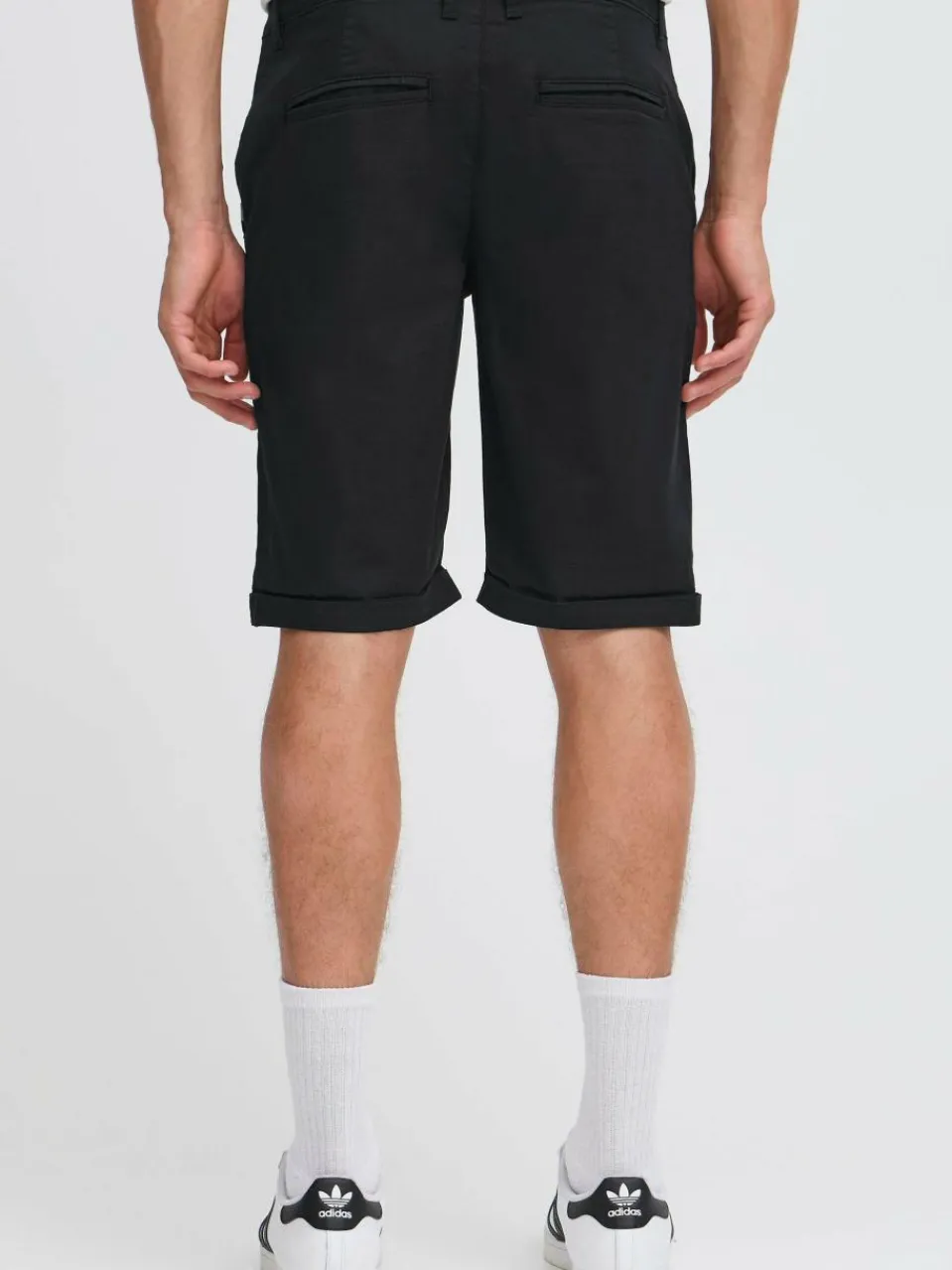 Herren Solid Hosen>Herren Chinoshorts - SDKALAIK