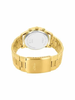 s.Oliver Uhren<Herren Chronograph gold uni