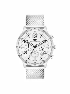 Rhodenwald & Söhne Uhren<Herren Chronograph - Flight Captain silber uni