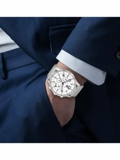Rhodenwald & Söhne Uhren<Herren Chronograph - Flight Captain silber uni