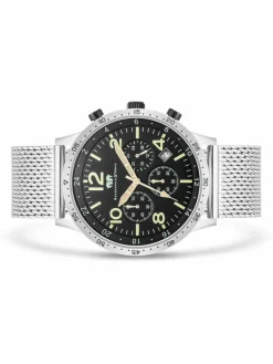 Rhodenwald & Söhne Uhren<Herren Chronograph - Flight Captain silber uni