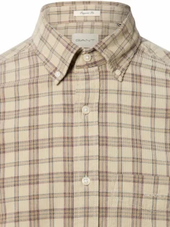 Gant Hemden<Herren Cordhemd sand kariert